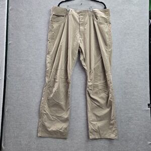 Killik Men Pants 42/32 Khaki Cotton Nylon Embroidered Outdoor Hiking